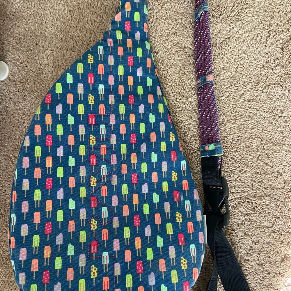 Kavu Sling Bag with Multicolor Popsicle Design - Picture 2 of 4